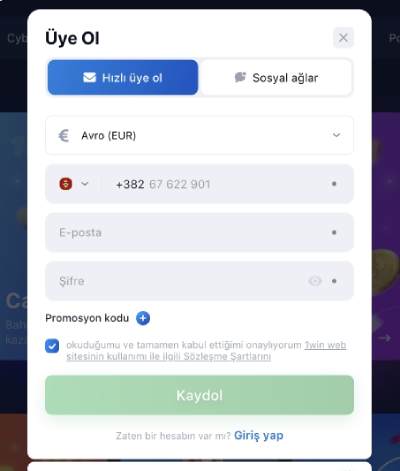 bonus kampanyası