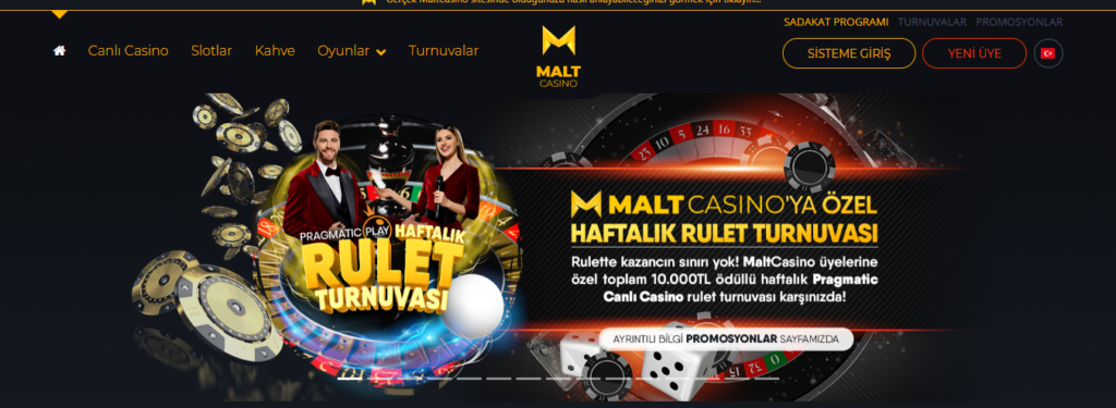 Malt Casino'nun müşteri destek ekibi size