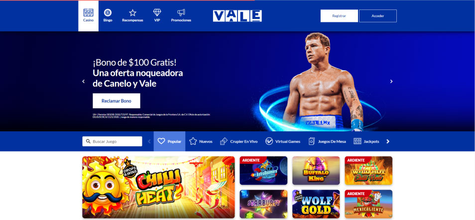 Casino Vale İncelemesi: Casino Oyunları Cebinizde!